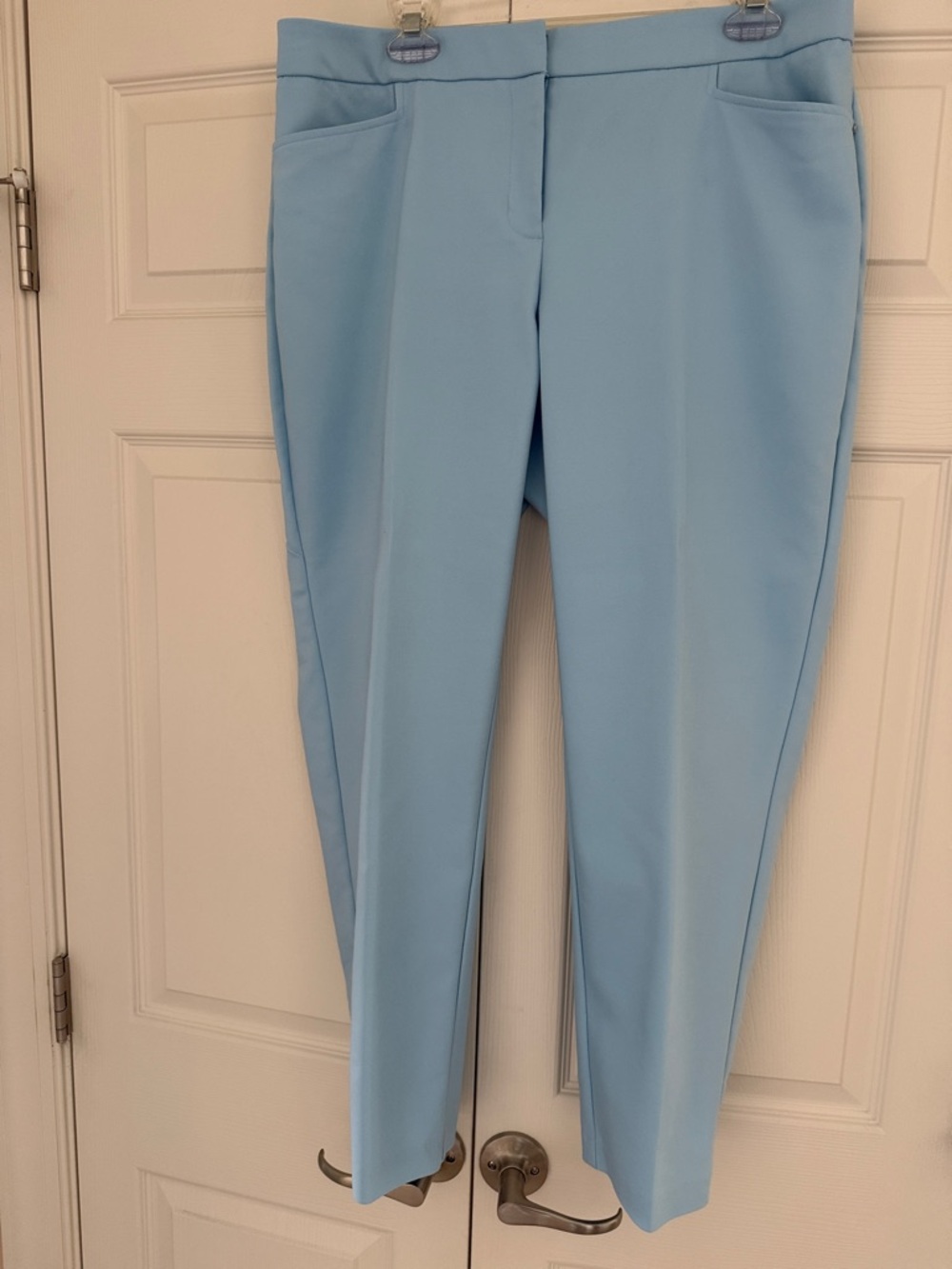 Rafaella Light Blue Tailored Pants